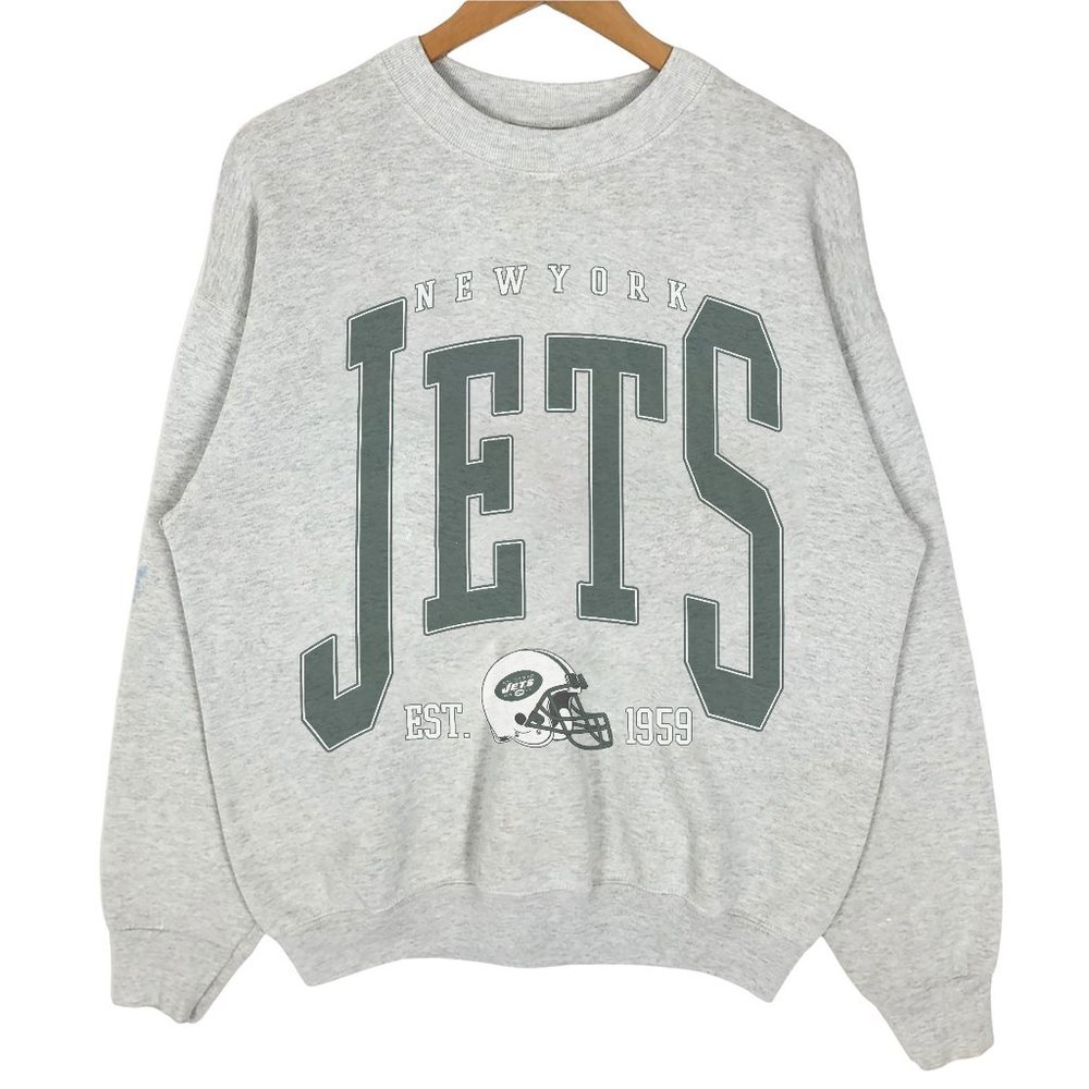 Classic Gray Jets Sweatshirt